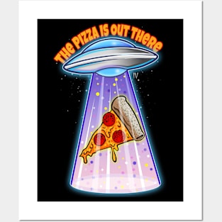 Pizza Abduction II by IV - Promo Version Posters and Art